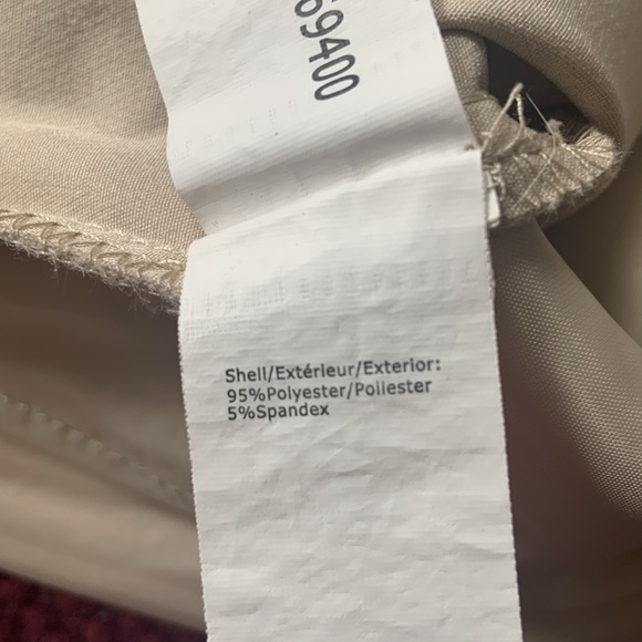 STREETWEAR SOCIETY SIZE L Beige High-waisted Pleated Shorts - Picture 7 of 9